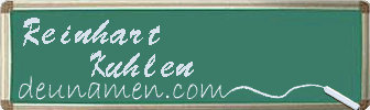 Reinhart Kuhlen Visitenkarte